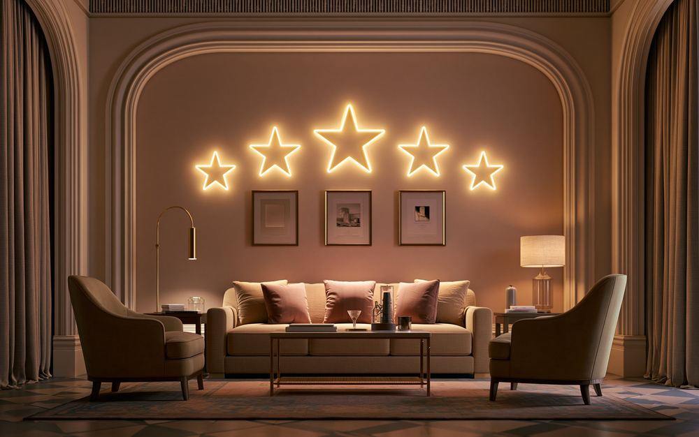 Five-star guest reviews